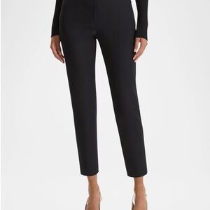 THEORY Thaniel Cropped Stretch Pants in Black Size 6